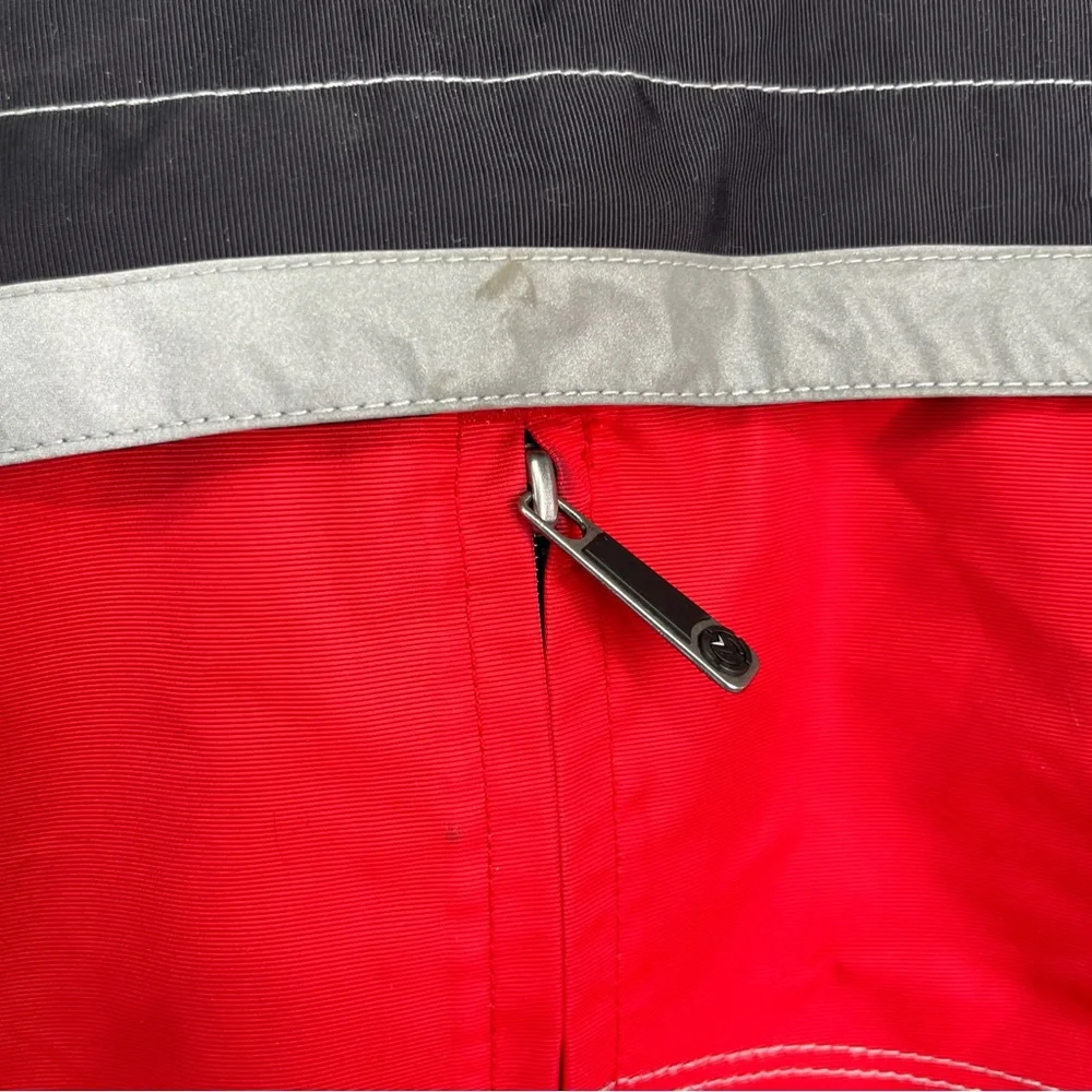 Vintage Moose XCR Racing USA Jacket Red Motorcycle Motocross Gear Youth Large